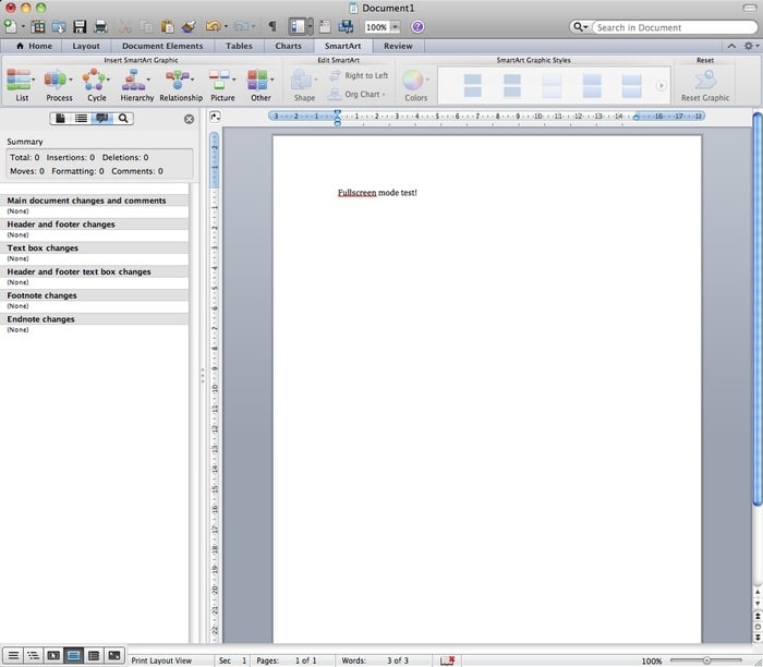 do a word count in microsoft word for mac 2011
